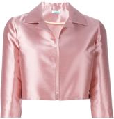 Pink Cropped Jacket - ShopStyle