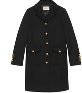 Thumbnail for your product : Gucci Wool coat with DoubleG