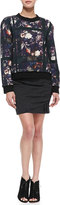 Thumbnail for your product : Thakoon Floral & Plaid Sweatshirt