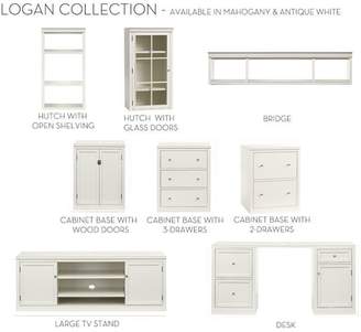 Pottery Barn Hutch with Glass Doors - 24"