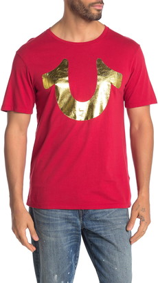 True Religion Short Sleeve Gold Horseshoe T-Shirt