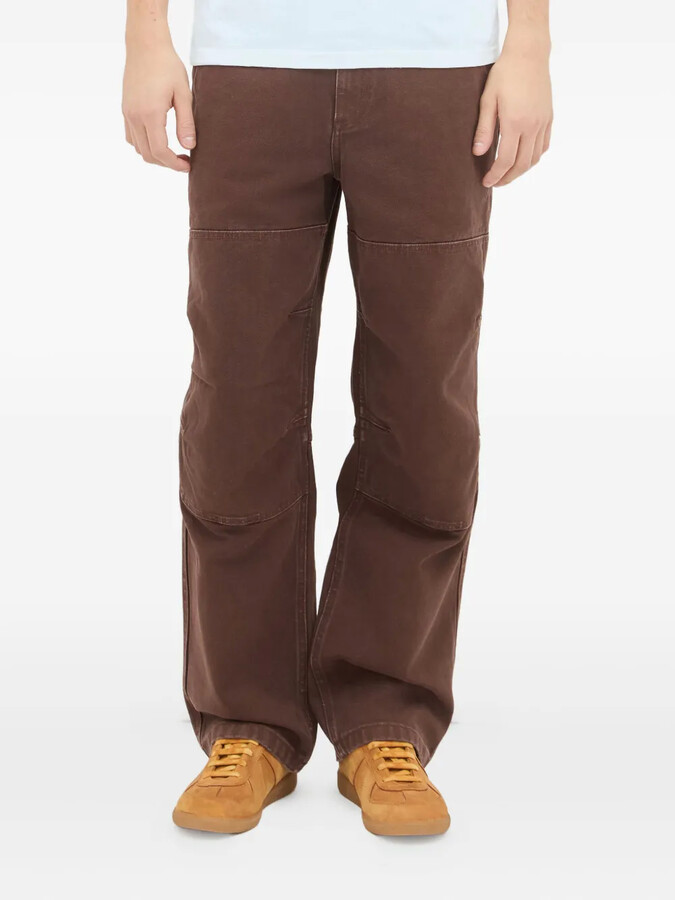 Jason Markk Knee-Panelling Cotton Trousers