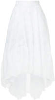 Antonio Berardi asymmetric layered skirt