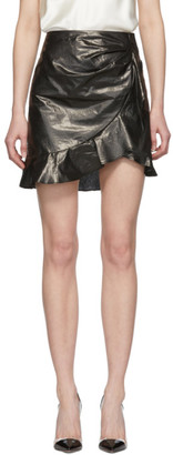 Isabel Marant Black Talouma Miniskirt
