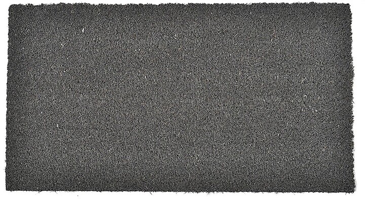 Evideco Sheltered Grey Coir Coco Fibers Long Front Door Mat Rug 30x10 Shopstyle