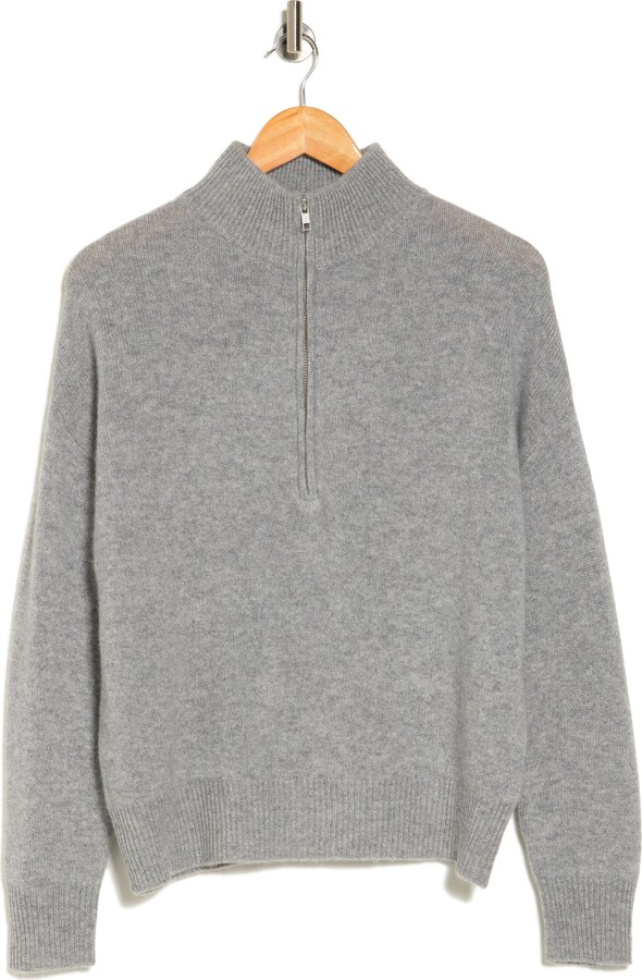 THE CASHMERE PROJECT Quarter Zip Cashmere Pullover ShopStyle