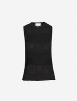 Thumbnail for your product : 3.1 Phillip Lim Sleeveless relaxed-fit cotton-knit vest