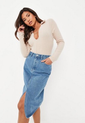 Missguided Blue Women's Skirts | Shop the world's largest collection 
