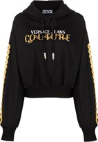 Logo Couture-print hoodie 