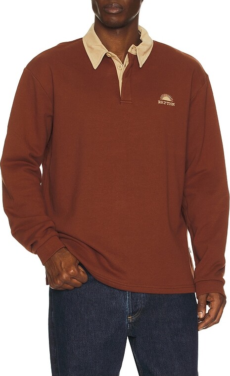 rhythm Heritage Bloom Rugby Polo