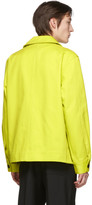 Thumbnail for your product : Acne Studios Yellow Twill Three-Pocket Chore Jacket