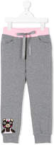 Thumbnail for your product : Simonetta teddy patch track pants