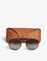 Thumbnail for your product : Ray-Ban RB3614 round-frame sunglasses