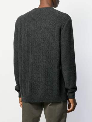 Pringle cable-knit sweater