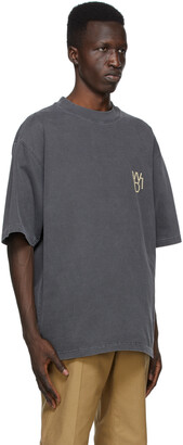 we11done Grey Pearl Logo T-Shirt