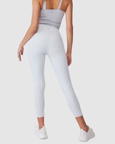 Thumbnail for your product : Cotton On Body Active - Women's Blue Tights - Rib Pocket 7-8 Tights - Size L at The Iconic