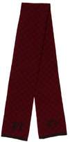 Thumbnail for your product : Louis Vuitton Petit Damier Wool Scarf
