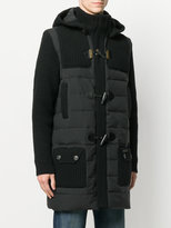 Thumbnail for your product : Bark knitted-panelled padded coat