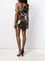 Thumbnail for your product : Amen sequined one-sleeve dress