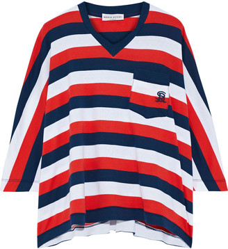 Sonia Rykiel Oversized Striped Cotton-jersey T-shirt