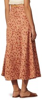 Thumbnail for your product : Sandro Pascaline Floral A-Line Midi Skirt