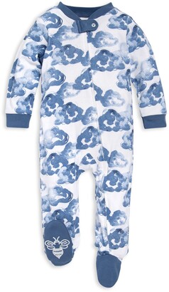 organic cotton footed pajamas
