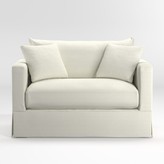 Thumbnail for your product : Crate & Barrel Slipcover Only for Willow Modern Slipcovered Twin Sleeper Sofa