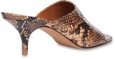 Thumbnail for your product : Emme Parsons 50mm Sabine Snake Print Leather Sandals