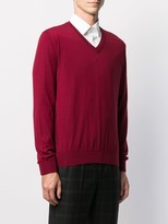 Thumbnail for your product : Canali V-Neck Cashmere Jumper