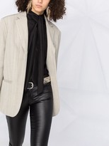 Thumbnail for your product : Karl Lagerfeld Paris Skinny Metallic Denim Pants