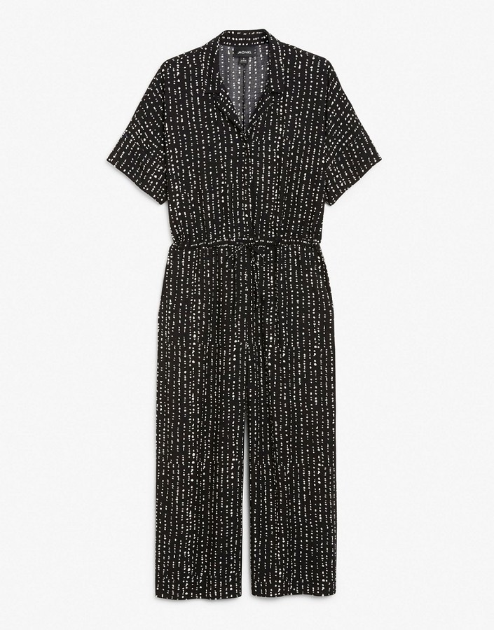 monki black jumpsuit