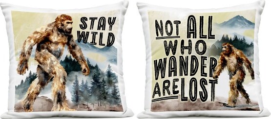 Stupell Industries StupellIndustriesWildMythicalCreatureQuotes2pcOutdoorDecorativeThrowPillowSet,18x18Each