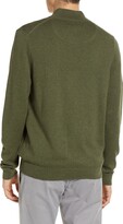 Thumbnail for your product : Nordstrom Half Zip Cotton & Cashmere Pullover Sweater