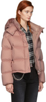 Thumbnail for your product : Moncler Pink Down Paeonia Jacket