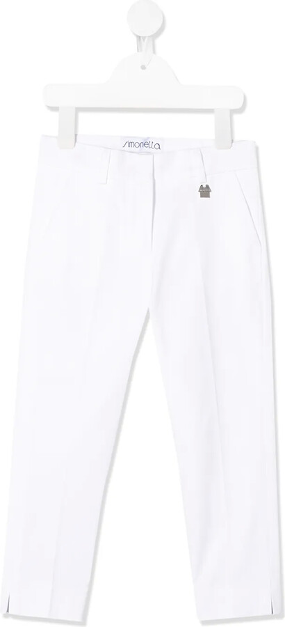 Simonetta Straight Fit Tailored Pants