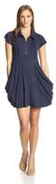 Thumbnail for your product : Kensie Women's Drapey French-Terry Dress