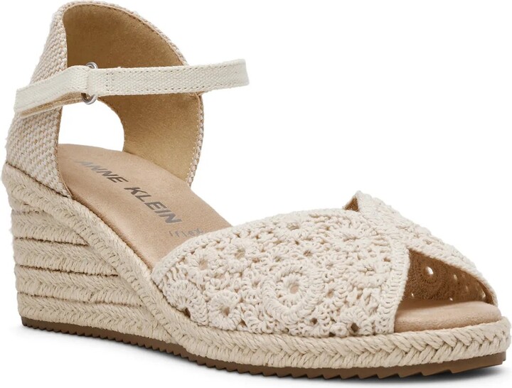 Anne Klein Zippy Wedge Sandal