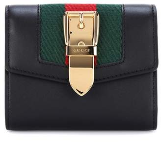 Gucci Embellished leather wallet