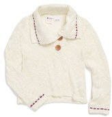Thumbnail for your product : Roxy 'Pebble' Knit Cardigan (Toddler Girls, Little Girls & Big Girls)
