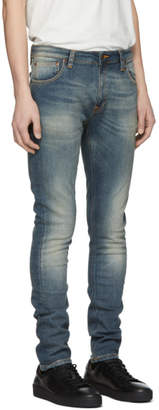 Nudie Jeans Indigo Skinny Lin Jeans