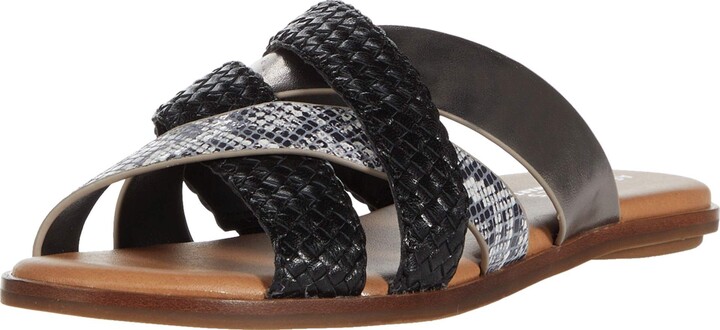Aerosoles Black Flat Women's Sandals | Shop the world's largest collection  of fashion | ShopStyle
