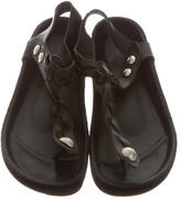 Thumbnail for your product : Isabel Marant Woven Leather Sandals