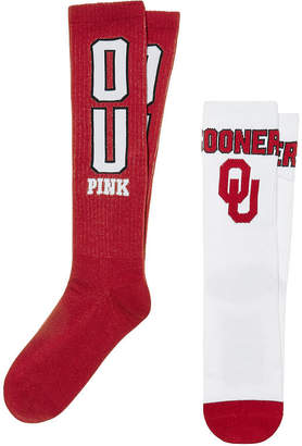 PINK University of Oklahoma Collegiate Socks