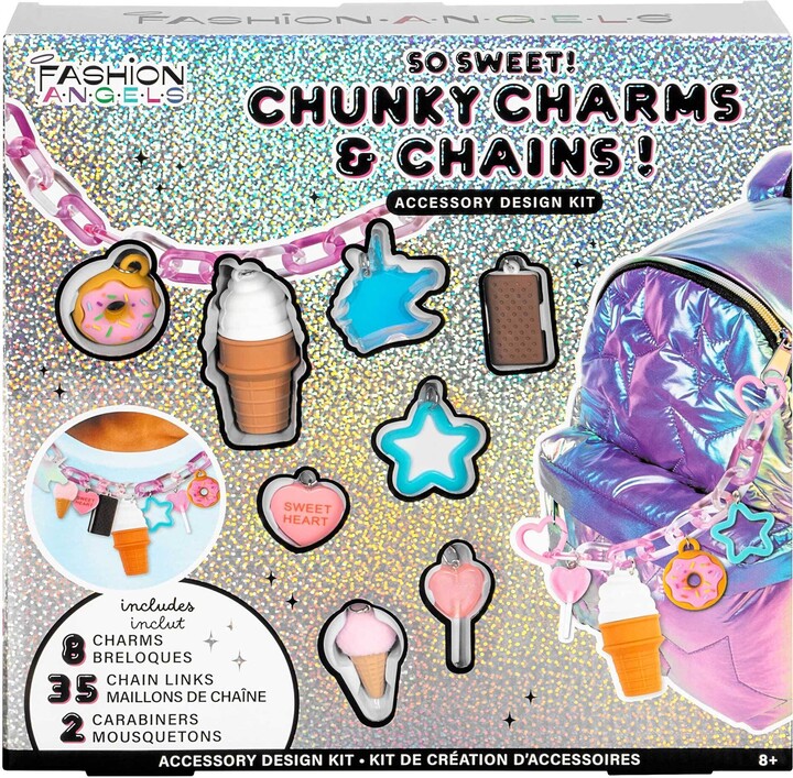 Fashion Angels Chunky Charms & Chains, So Sweet, Accessory Design Kit