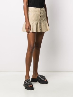 Diesel Flounced Mini Skirt