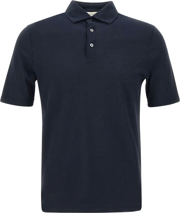 Filippo De Laurentiis Button short-sleeve polo shirt