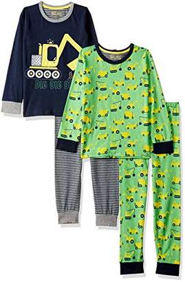 Mothercare Baby Boys Boys 2 Pack Digger PJ Pyjama Sets,(Manufacturer Size: 110)