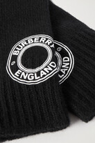 Thumbnail for your product : Burberry Cashmere-blend Gloves - Black