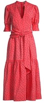 Thumbnail for your product : Rebecca Vallance Holliday Polka Dot Midi Dress