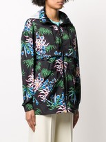 Thumbnail for your product : Kenzo Sea Lily-print hooded windbreaker